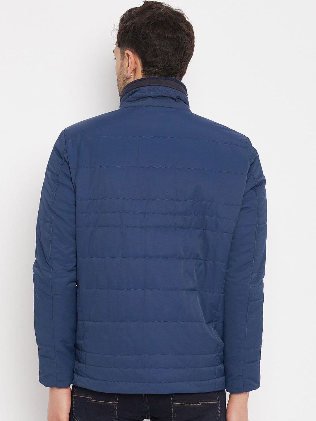 Duke Mock Collar Bomber Jacket thumbnail 5