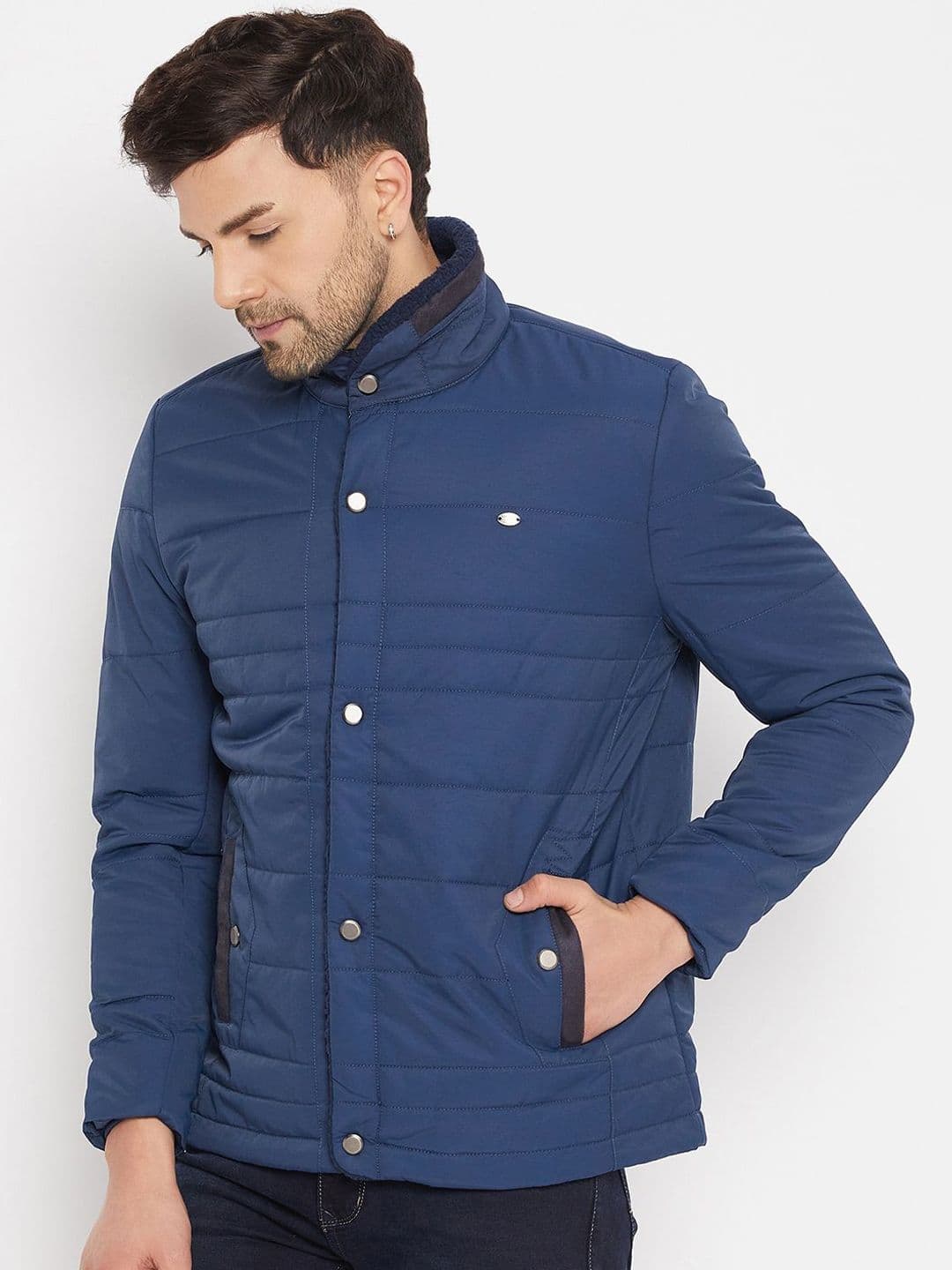 Duke Mock Collar Bomber Jacket thumbnail 7