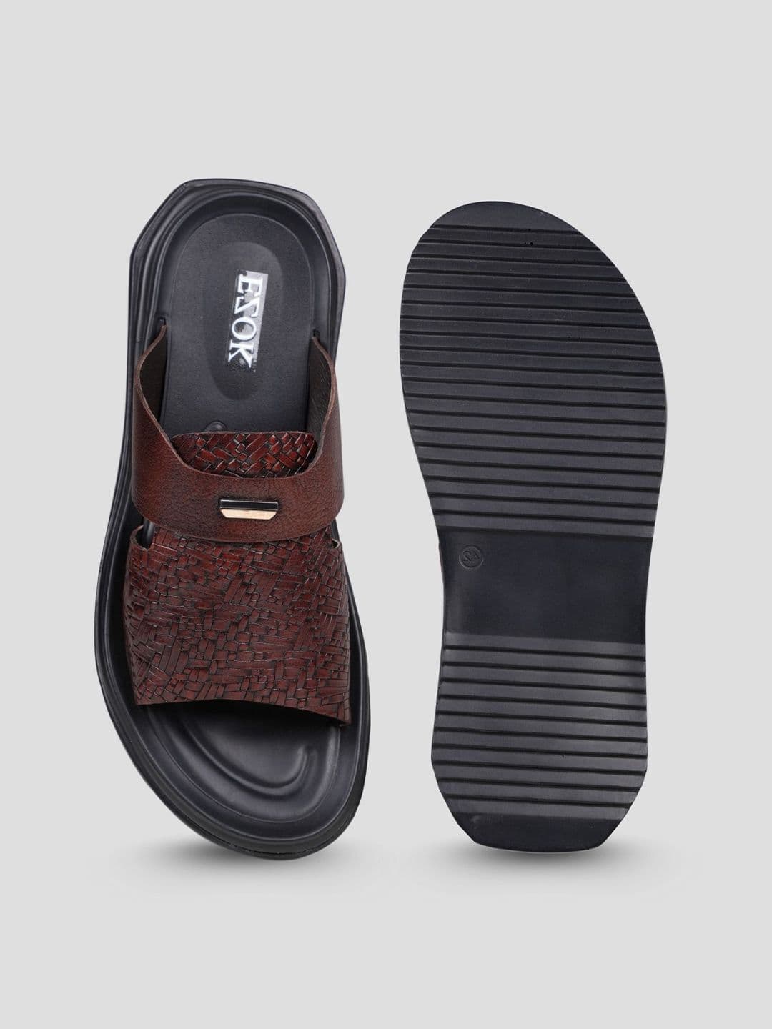 EZOK Men Leather Comfort Sandals thumbnail 4