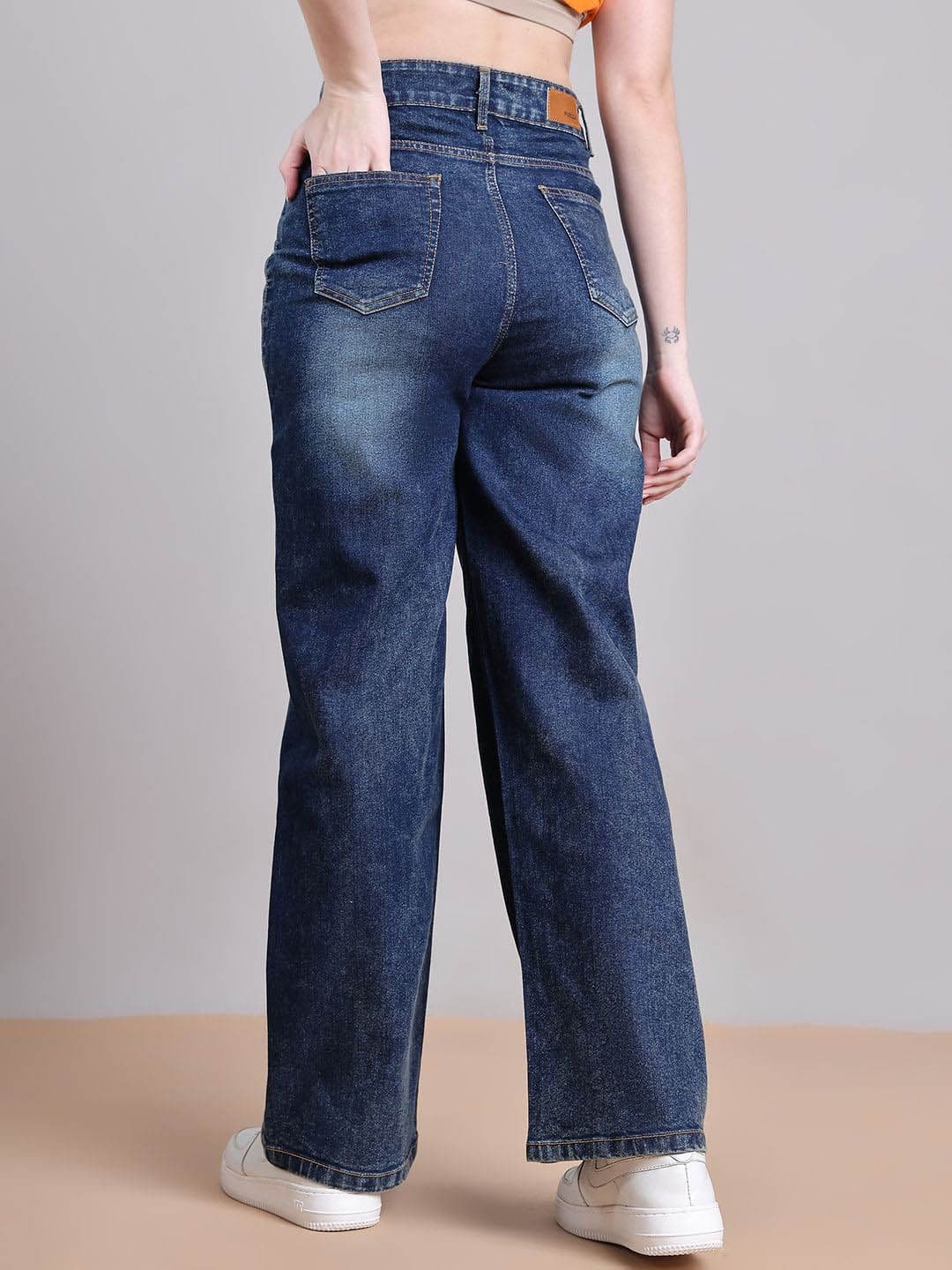 PUELLA Women Straight Fit High-Rise Jeans thumbnail 5