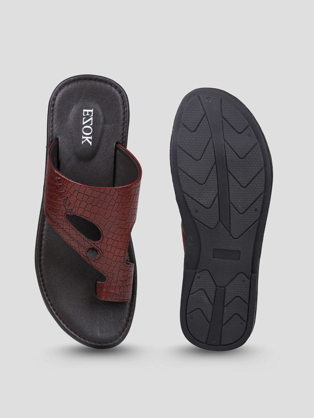 EZOK Men Leather Comfort Sandals thumbnail 3