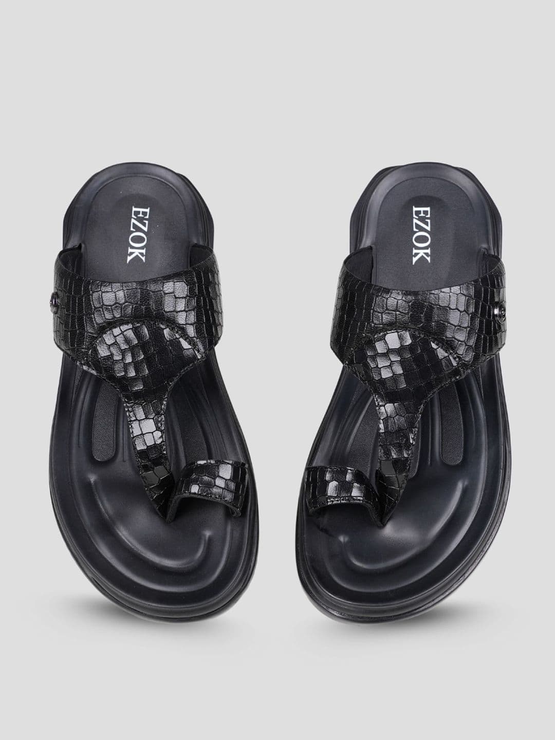 EZOK Men Leather Comfort Sandals thumbnail 7