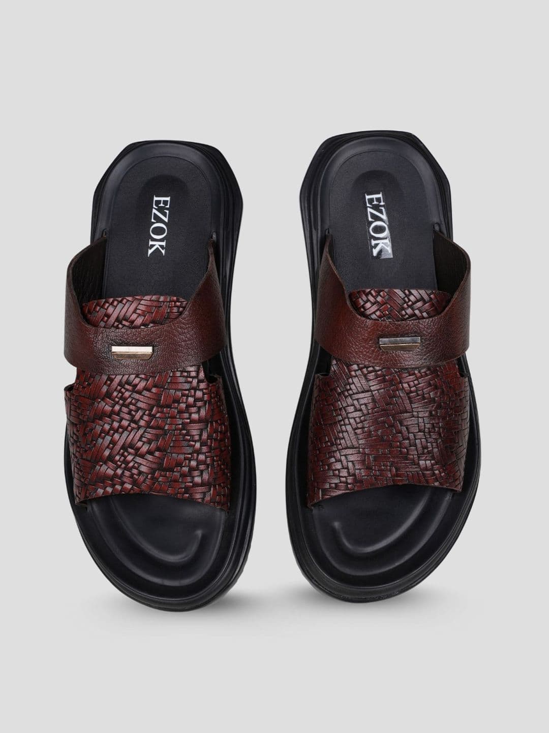 EZOK Men Leather Comfort Sandals thumbnail 3