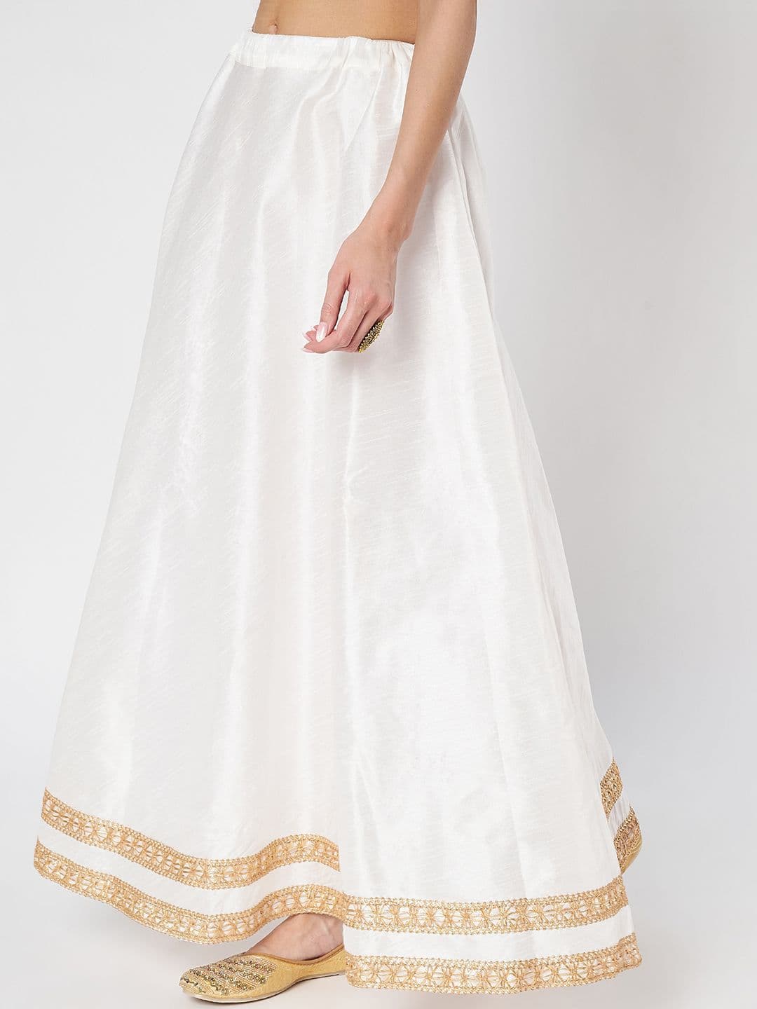 studio rasa Embellished A-Line Maxi Bias Skirt thumbnail 2