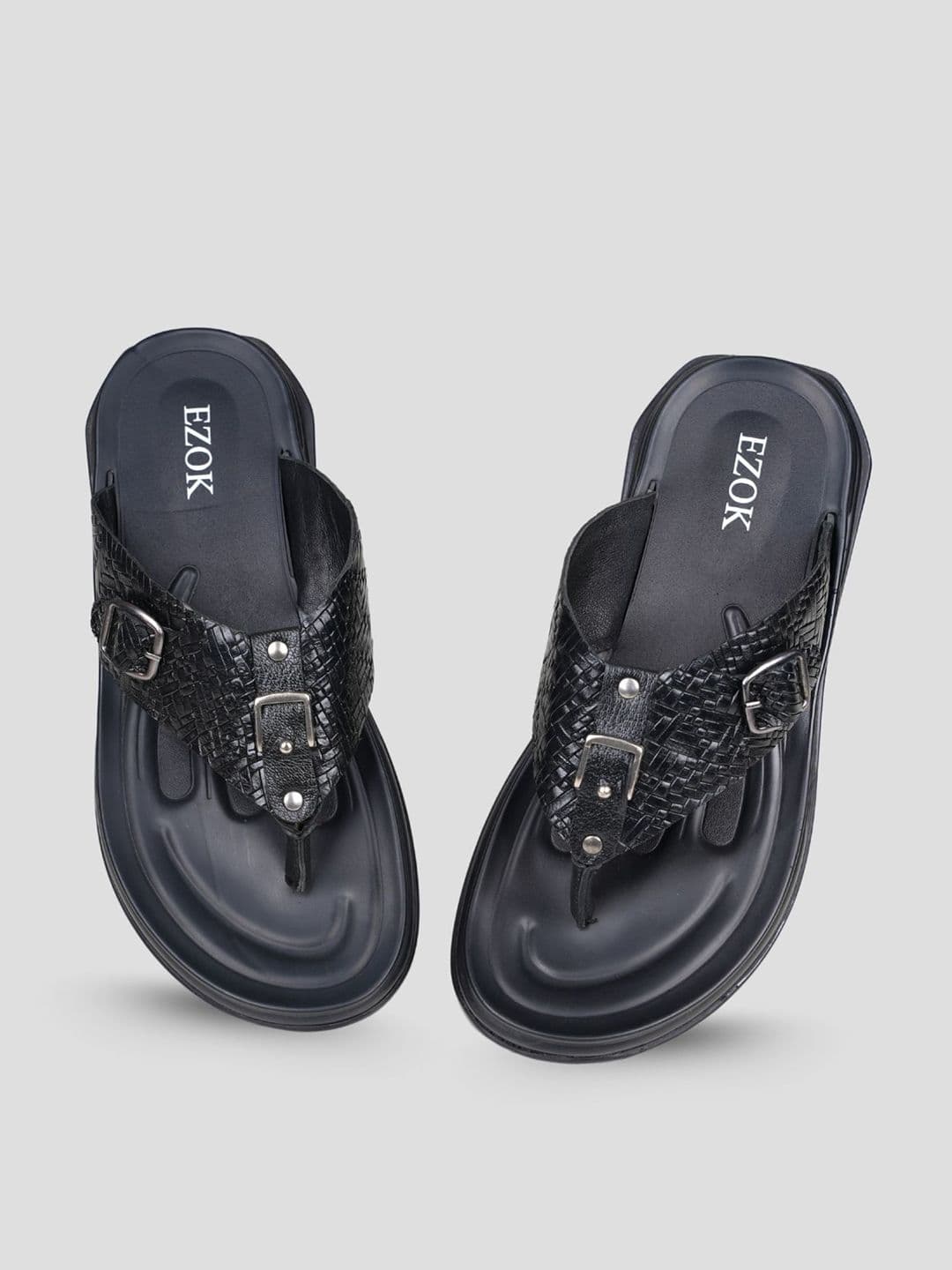 EZOK Men Leather Comfort Sandals thumbnail 6