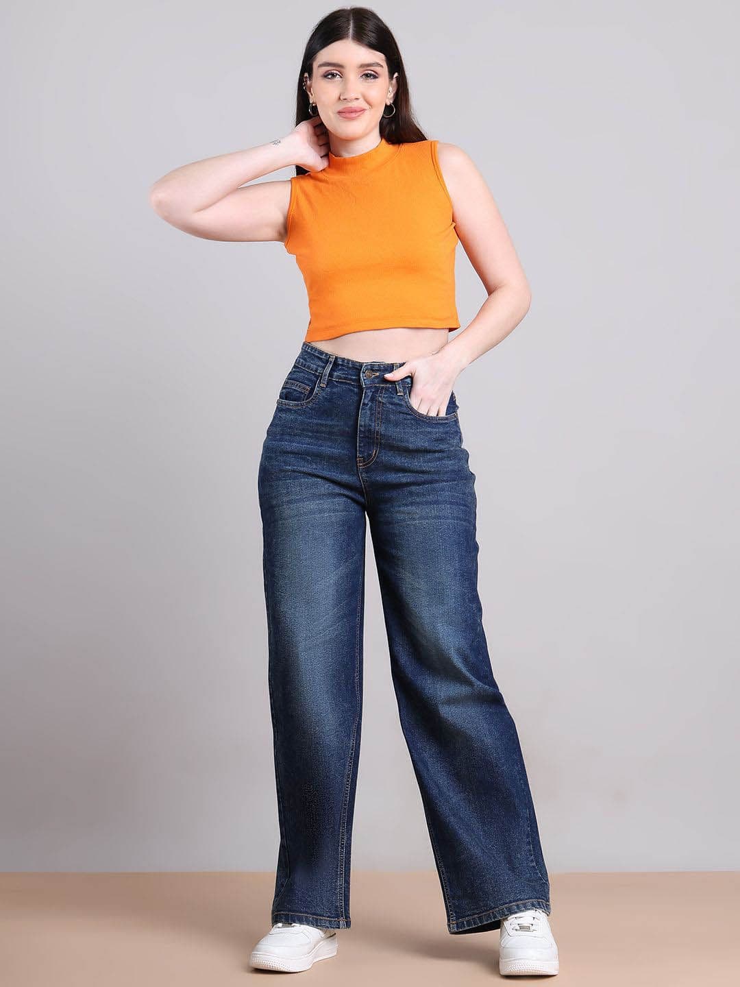 PUELLA Women Straight Fit High-Rise Jeans thumbnail 2