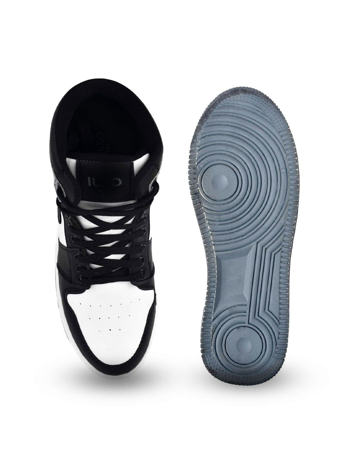 OZJI Men High-Top Basketball Non-Marking Basketball Sports Shoes thumbnail 2