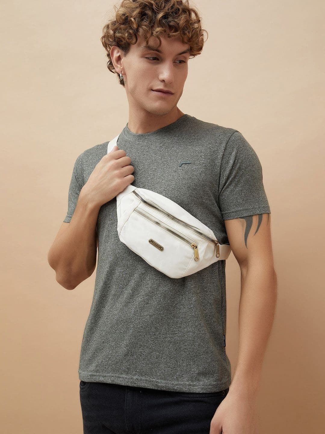 Fame Forever by Lifestyle Round Neck Cotton T-shirt - view 1