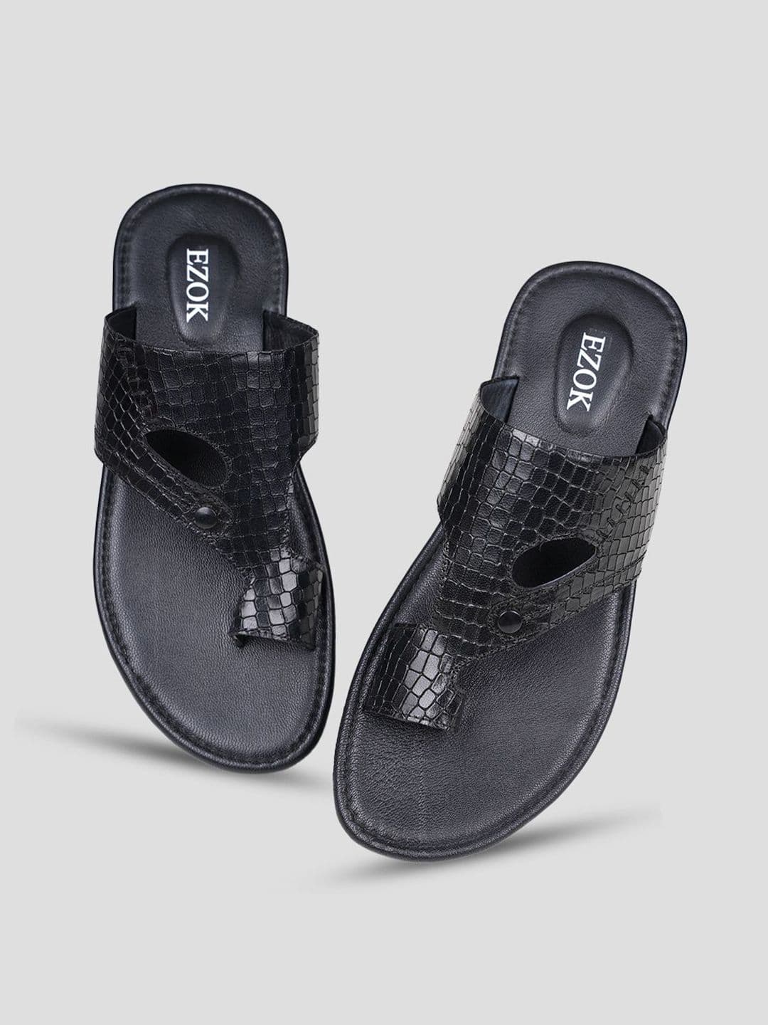 EZOK Men Leather Comfort Sandals thumbnail 3