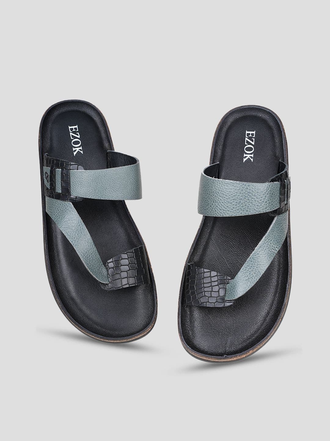 EZOK Men Leather Comfort Sandals thumbnail 6