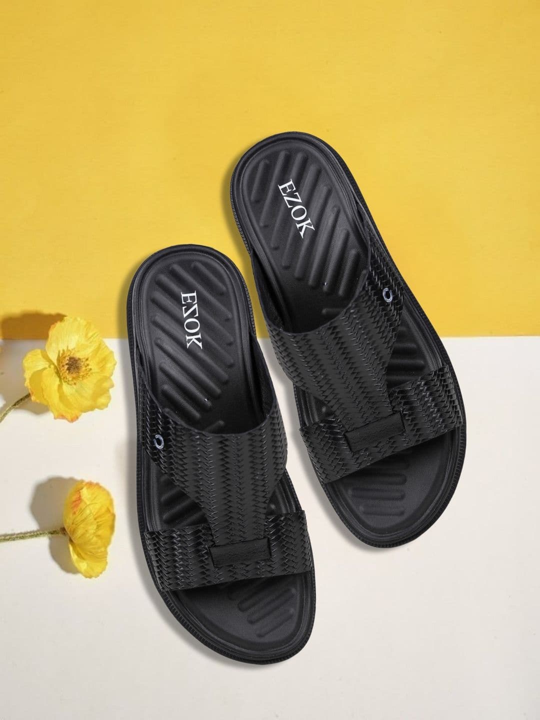 EZOK Men Leather Comfort Sandals - view 1