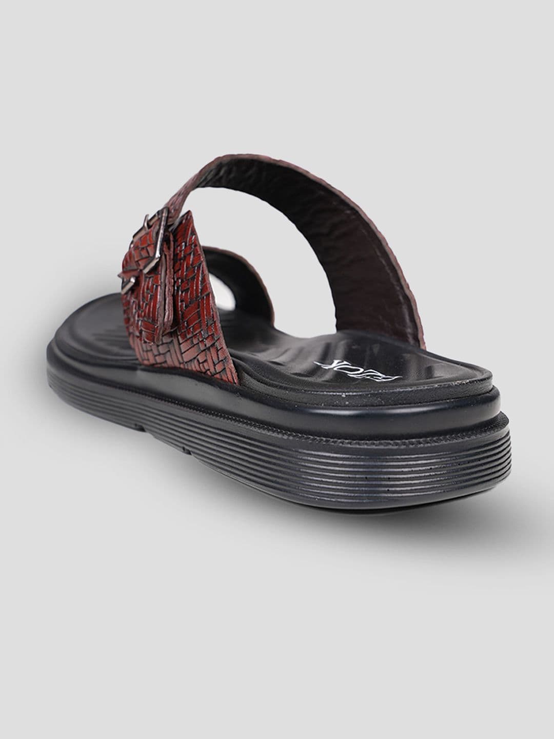 EZOK Men Leather Buckle Comfort Sandals thumbnail 2