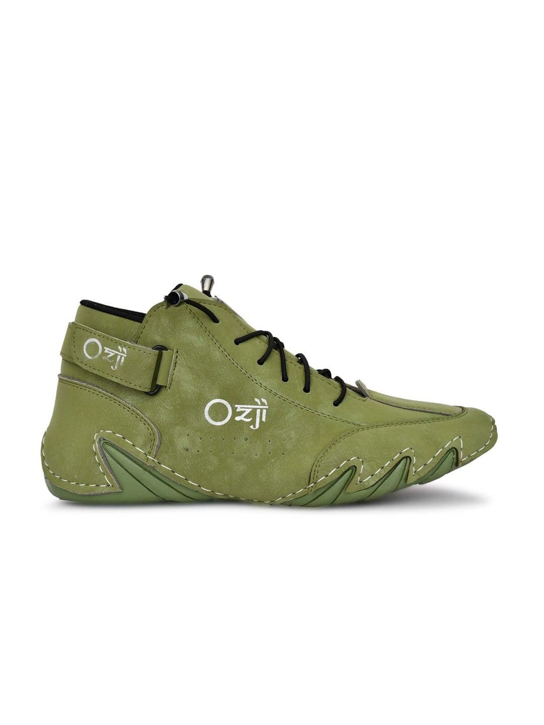 OZJI Men Lace-Ups Mid-Top Basketball Non-Marking Shoes thumbnail 7