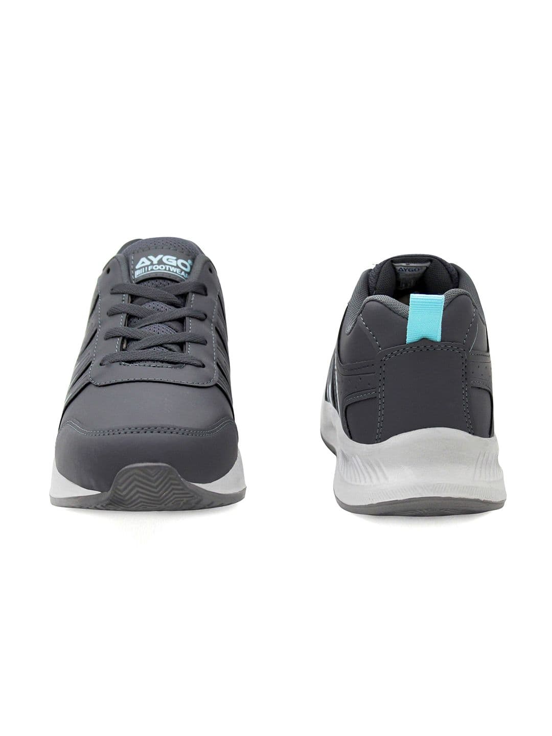 AYGO Men Running Non-Marking Lace-Ups Sports Shoes thumbnail 4