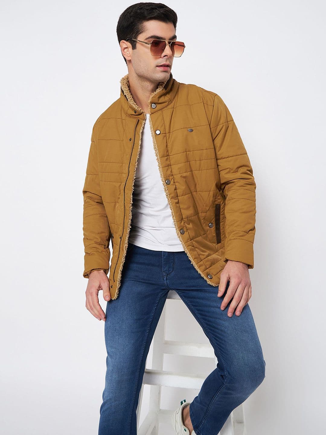Duke Stand Collar Padded Jacket thumbnail 6