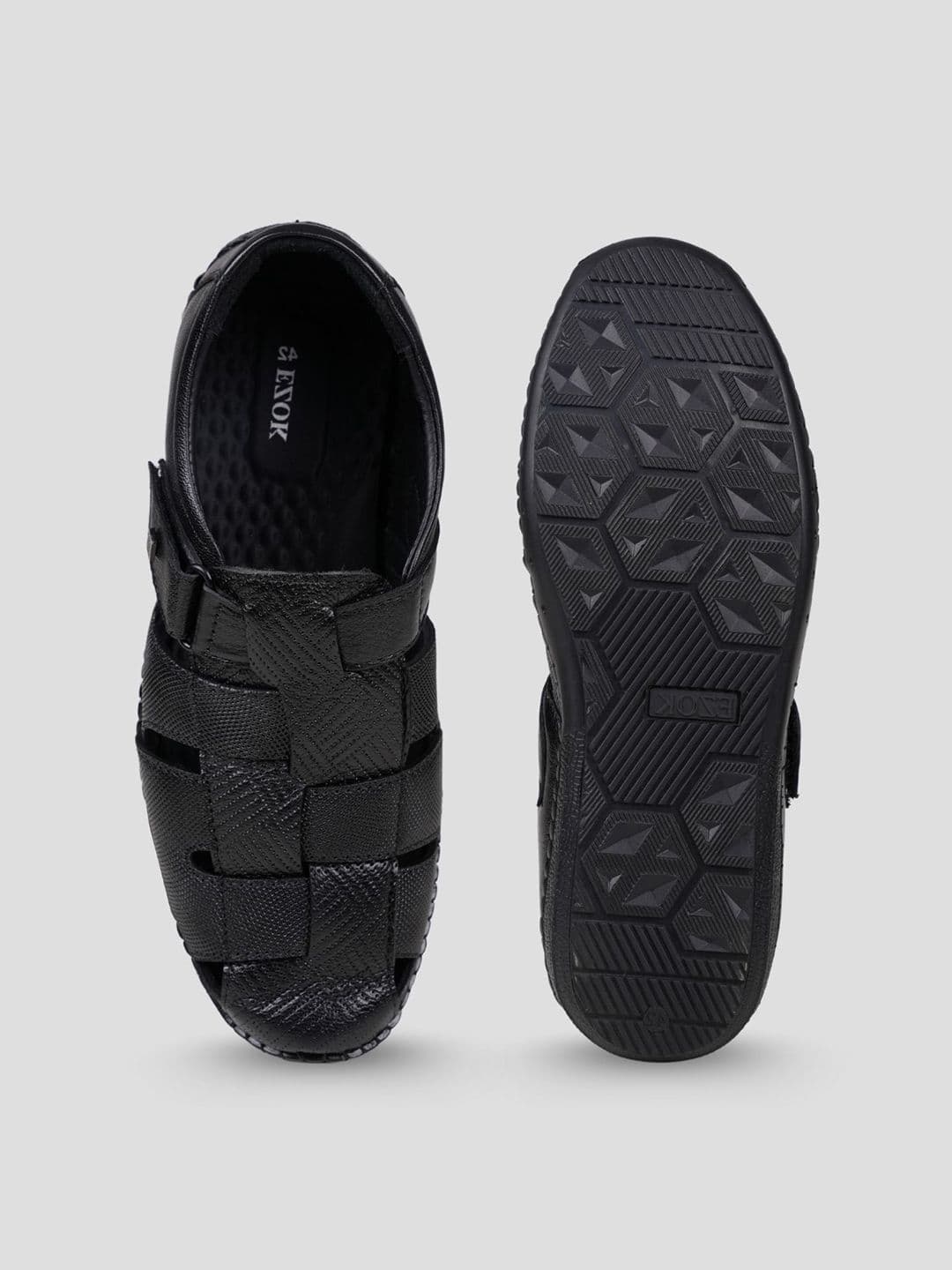 EZOK Men Leather Fisherman Sandals thumbnail 5