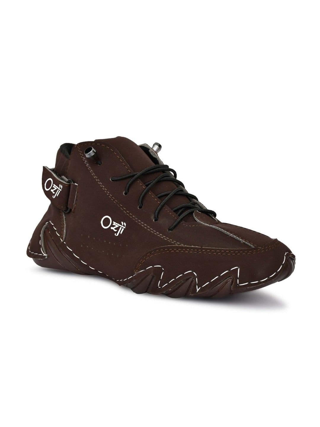 OZJI Men Basketball High-Top Lace-Ups Non-Marking Shoes thumbnail 7
