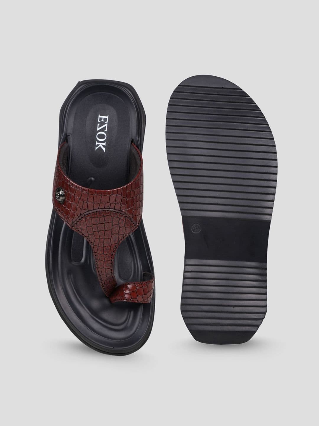 EZOK Men Leather Comfort Sandals thumbnail 5