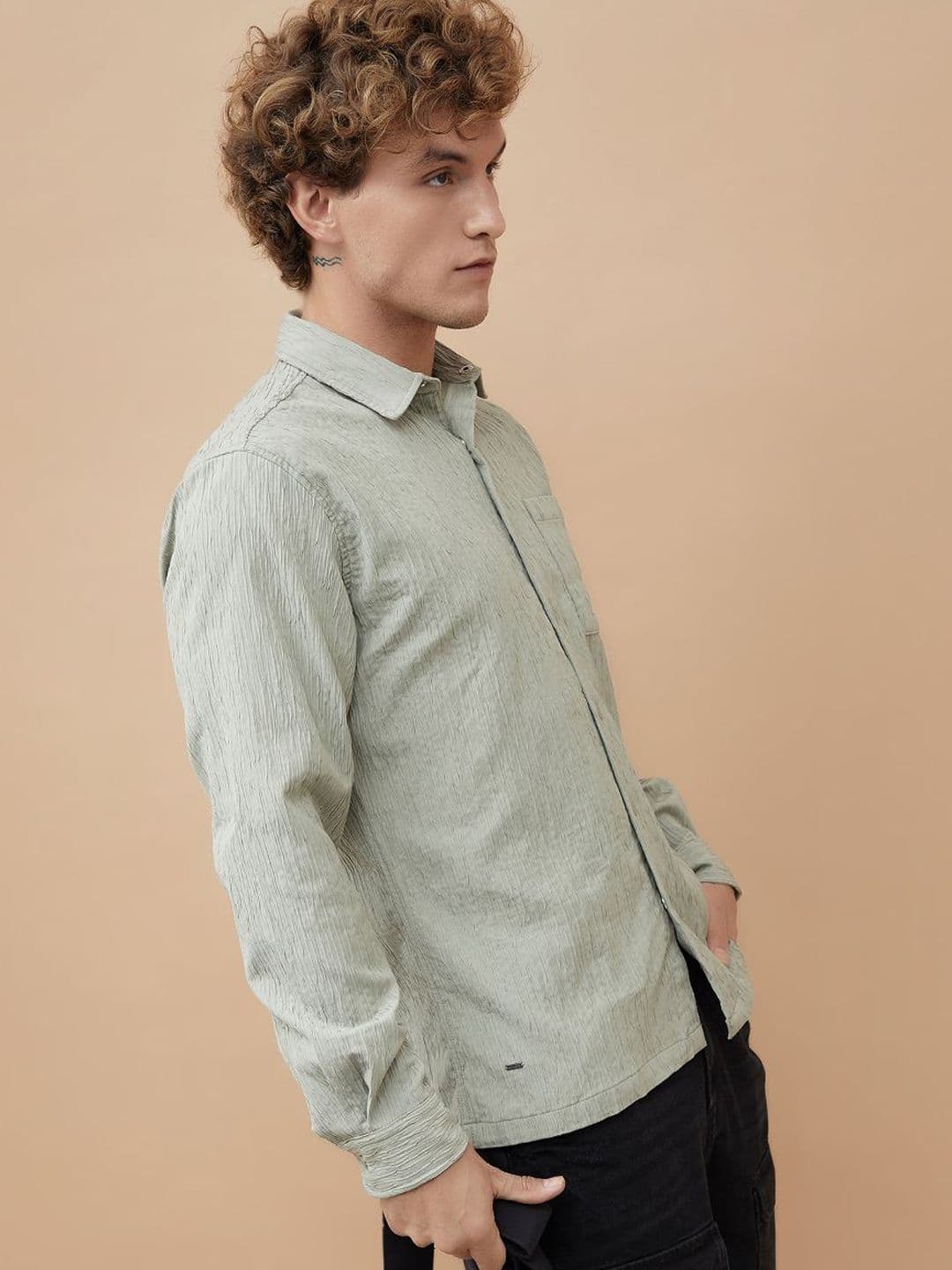 Forca Men Spread Collar Woven Jacket thumbnail 6