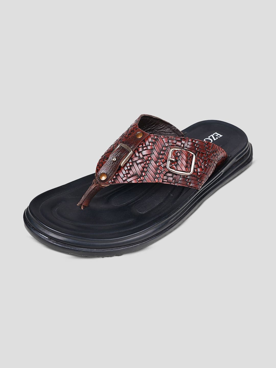 EZOK Men Leather Comfort Sandals thumbnail 4