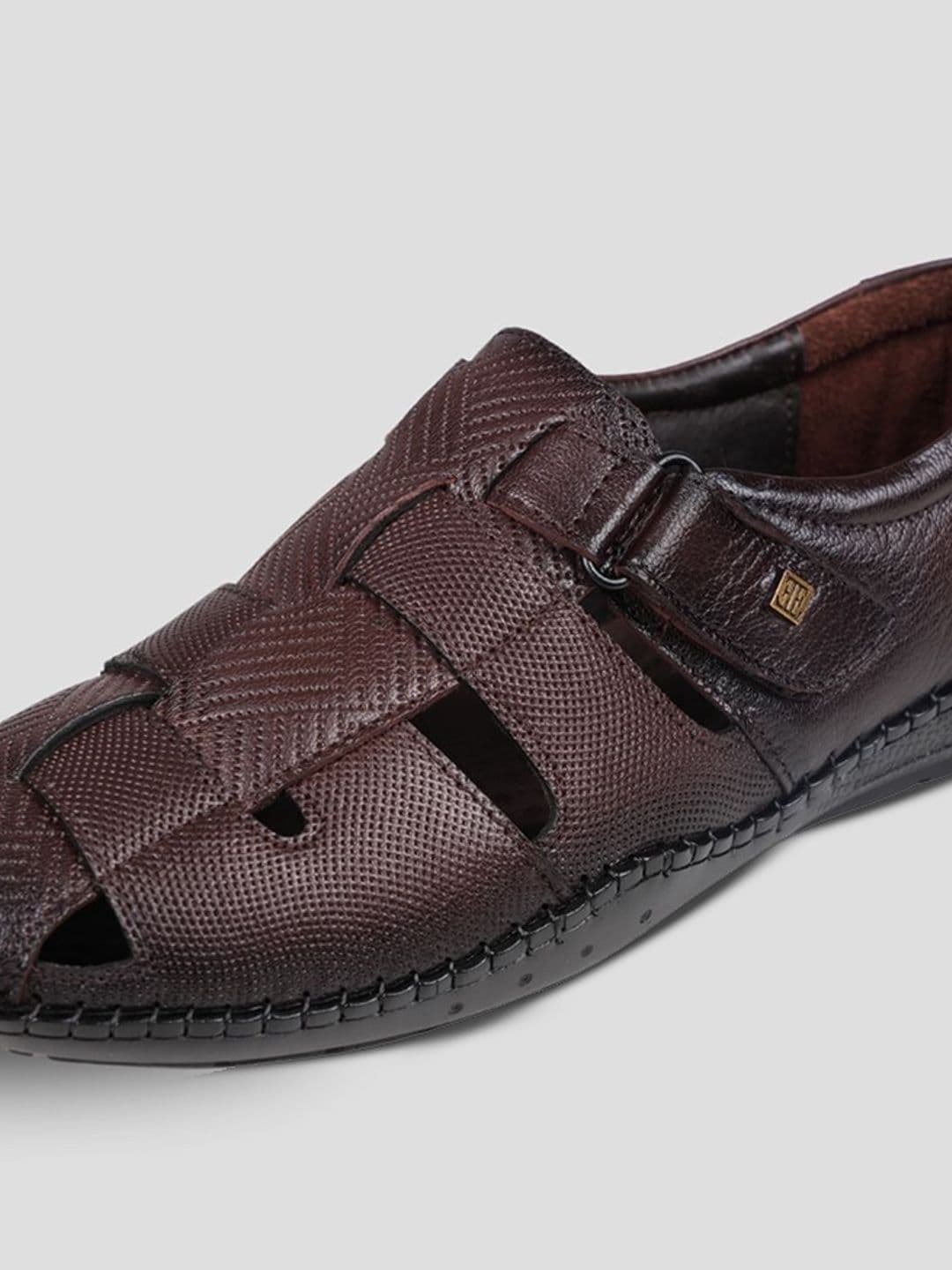EZOK Men Leather Fisherman Sandals thumbnail 6
