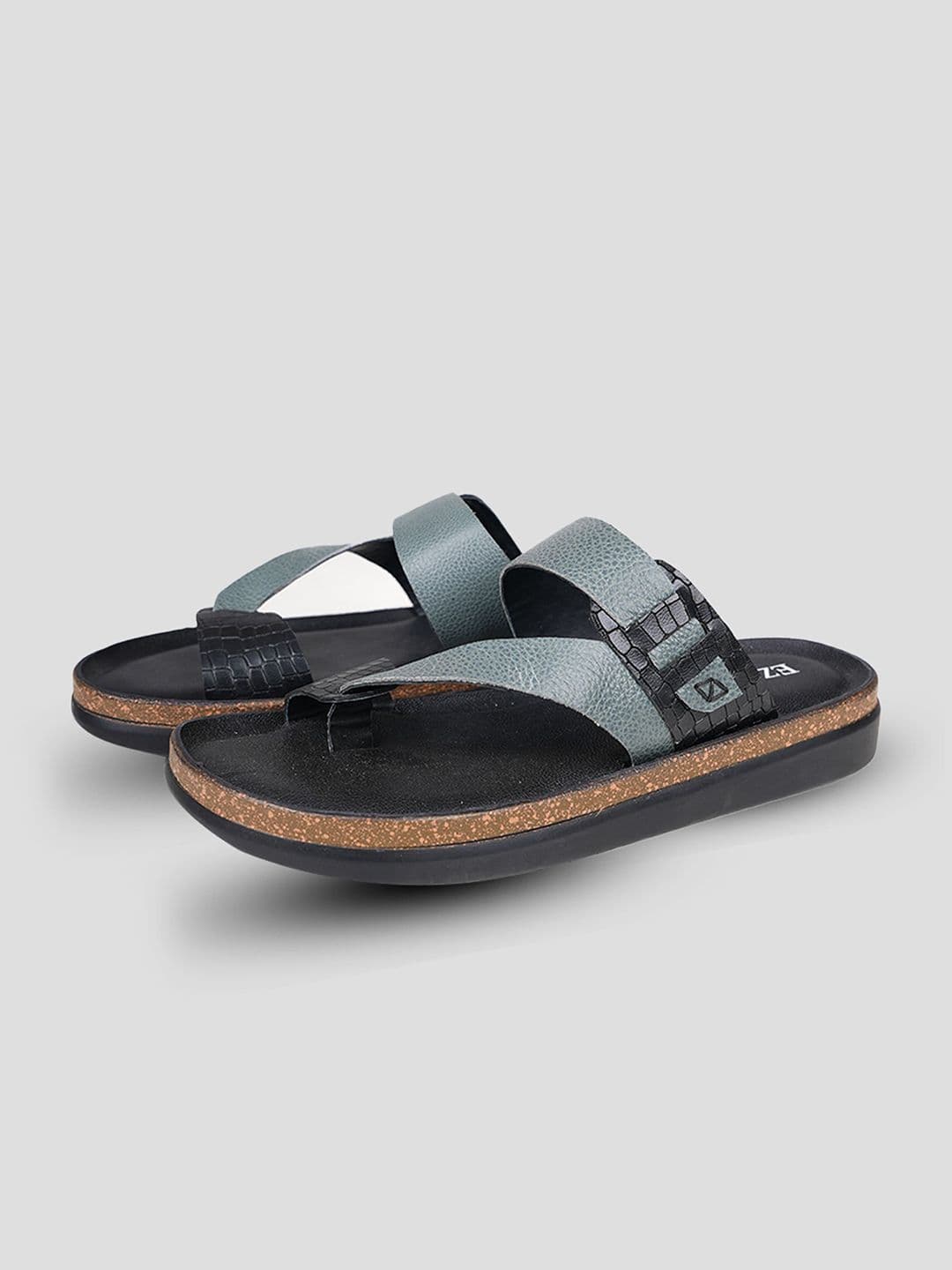 EZOK Men Leather Comfort Sandals thumbnail 3