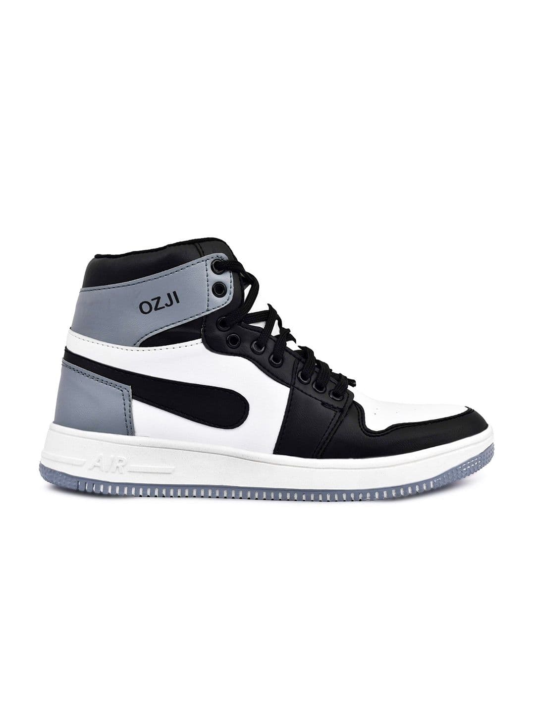 OZJI Men High-Top Basketball Non-Marking Basketball Sports Shoes thumbnail 6