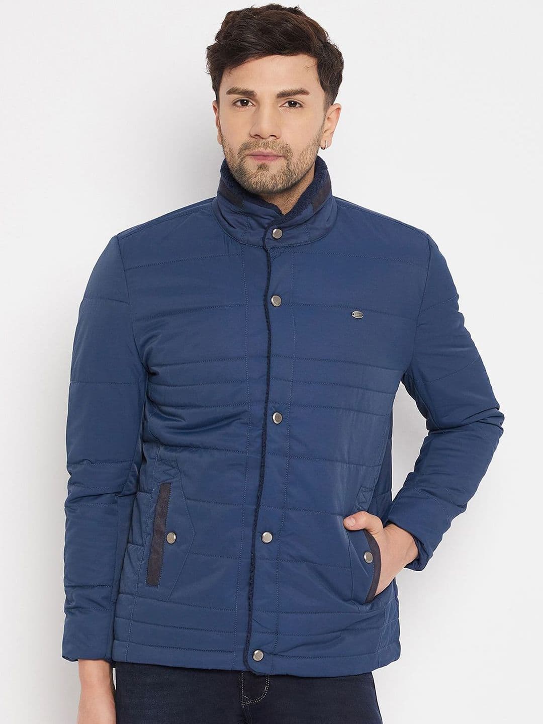 Duke Mock Collar Bomber Jacket - view 1
