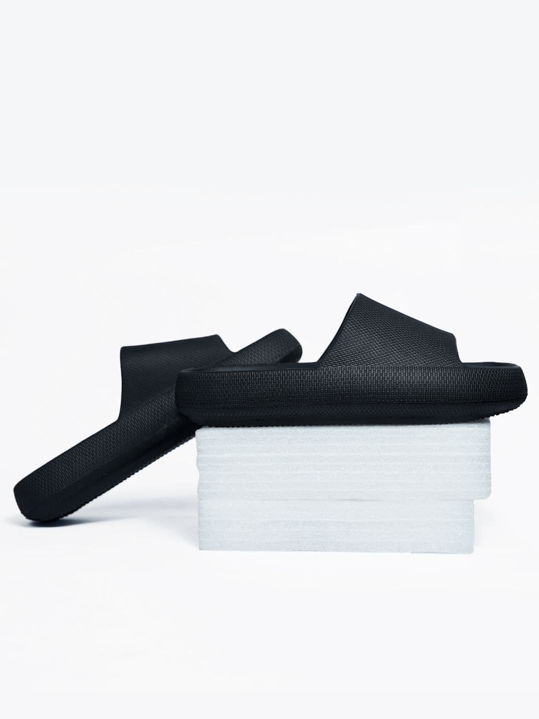 The Roadster Lifestyle Co Men Textured Sliders - view 1