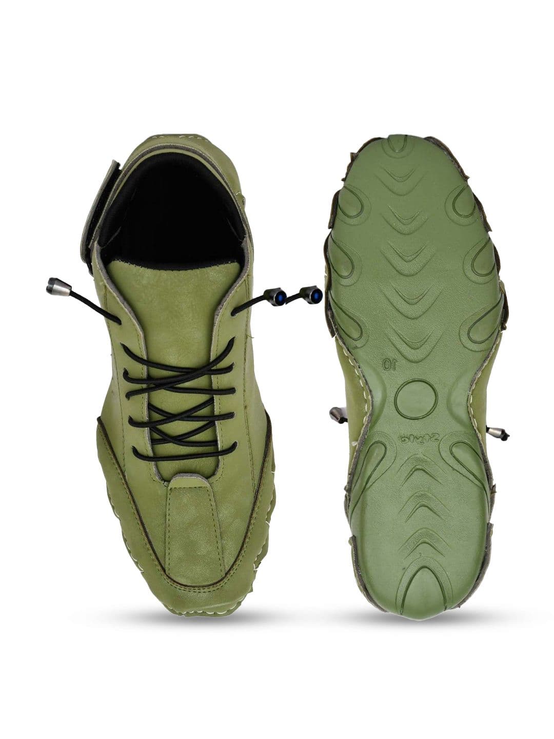 OZJI Men Lace-Ups Mid-Top Basketball Non-Marking Shoes thumbnail 3