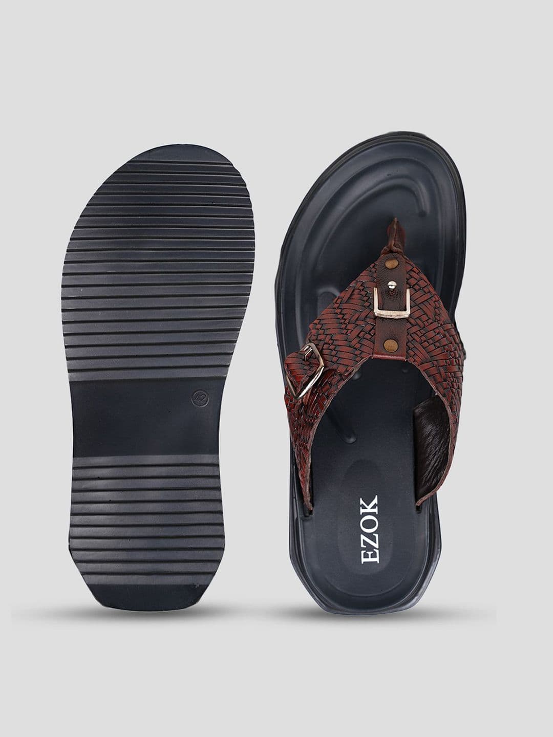 EZOK Men Leather Comfort Sandals thumbnail 7