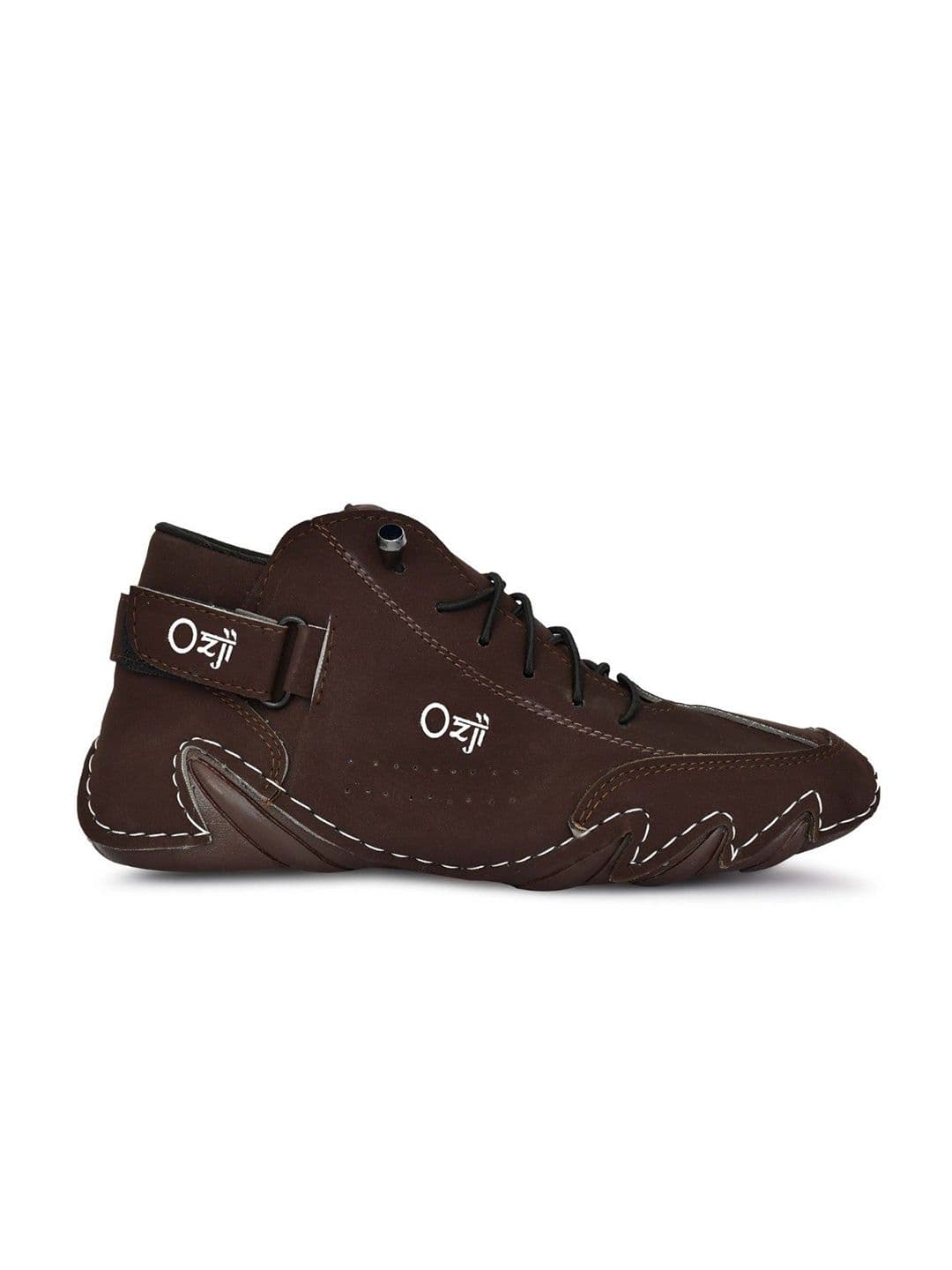 OZJI Men Basketball High-Top Lace-Ups Non-Marking Shoes thumbnail 8
