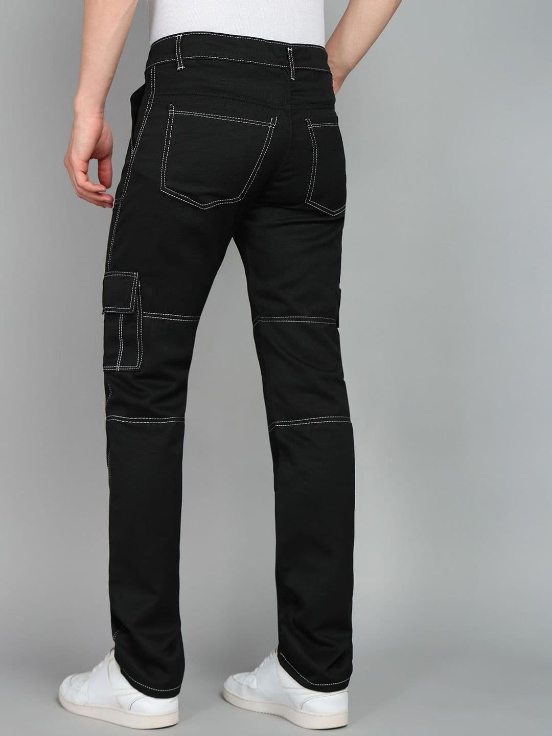 SZN Men Classic Straight Fit Mid-Rise Stretchable Jeans thumbnail 2