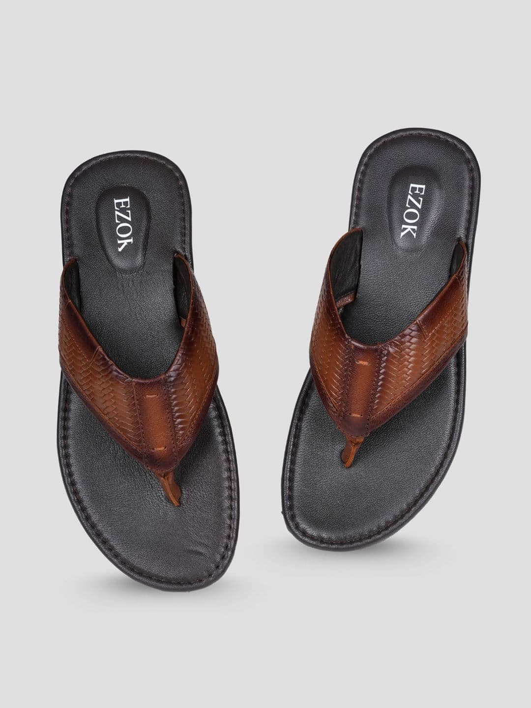 EZOK Men Leather Comfort Sandals thumbnail 2