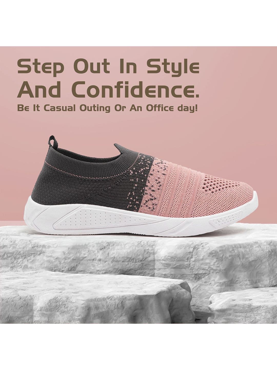 FLIPJONES Women Mesh Walking Non-Marking Shoes thumbnail 5