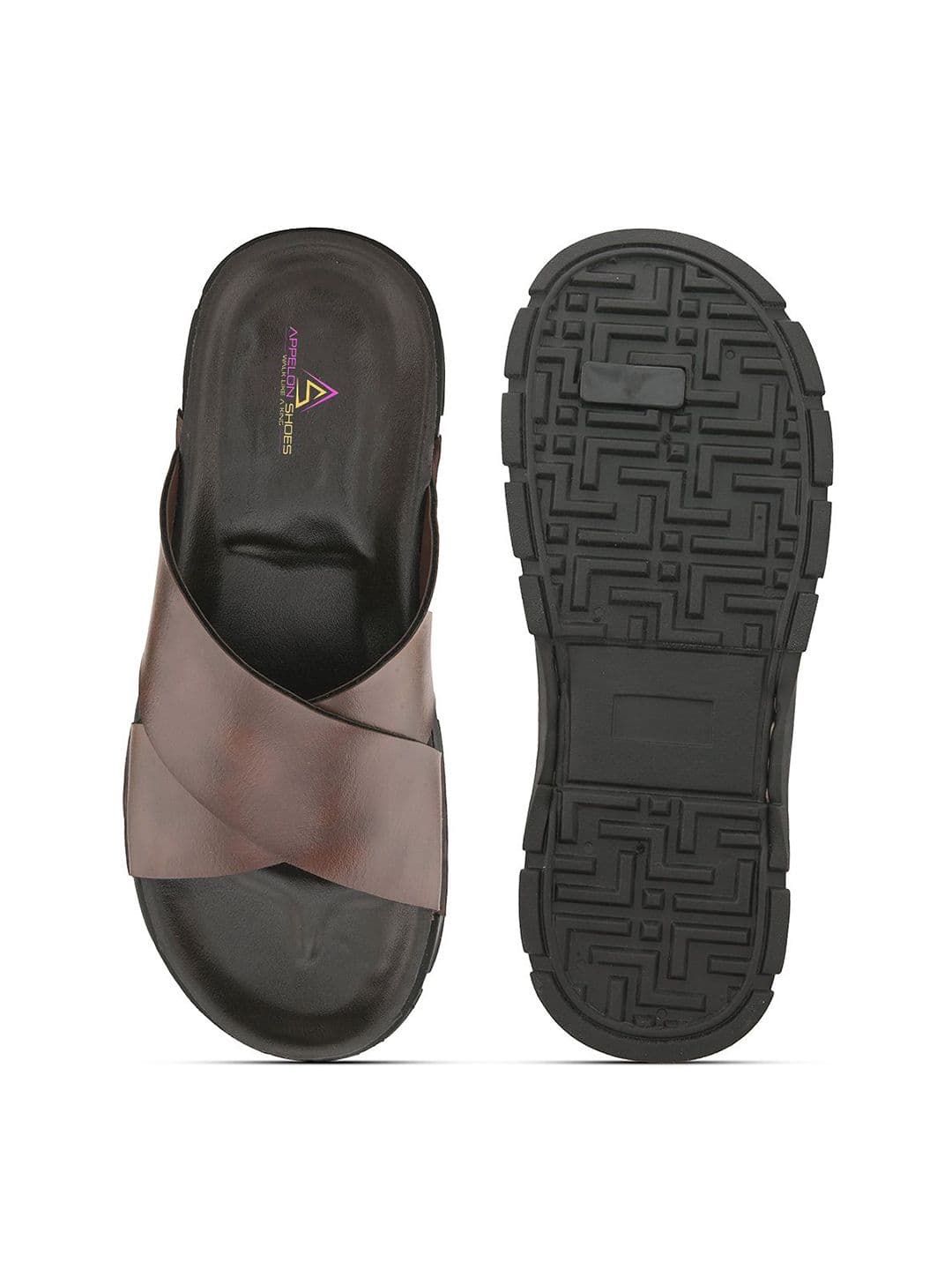 Appelon Men Solid Comfort Casual Slipper Sandals thumbnail 2