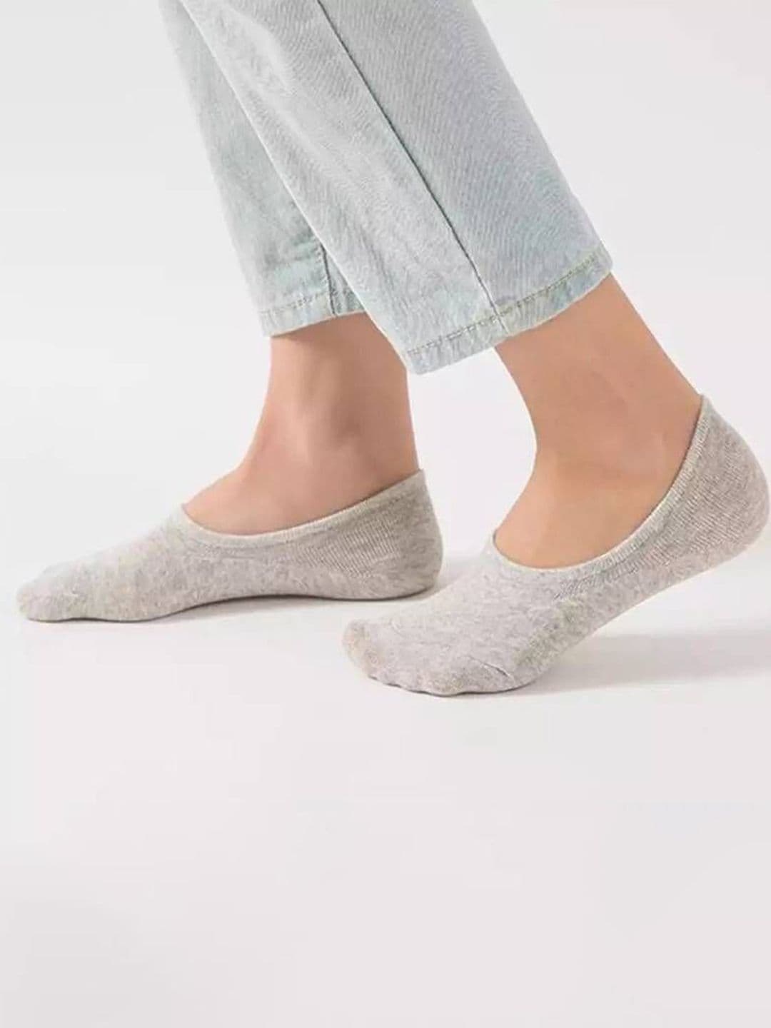 MJE Pack Of 5 Shoe Liners Socks thumbnail 3