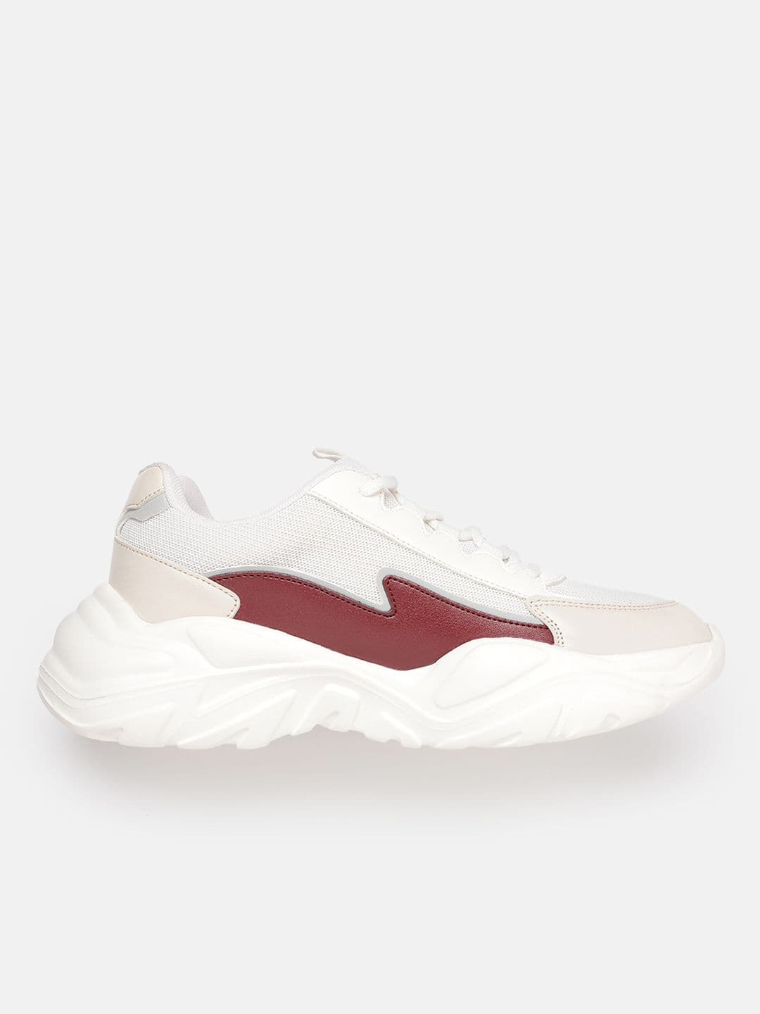 The Roadster Life Co. Women Colourblocked Chunky Sole Sneakers thumbnail 3