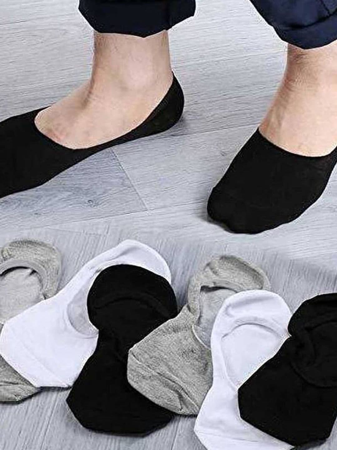 MJE Men Pack Of 5 Durability Shoe Liners Socks thumbnail 4