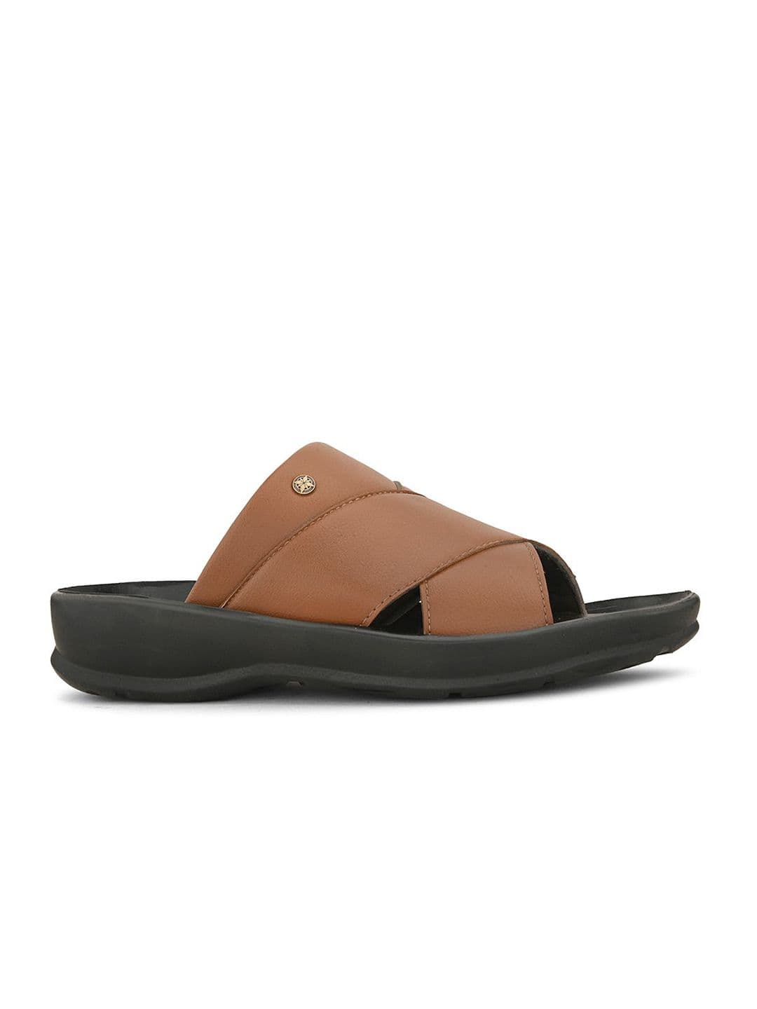 Appelon Men Synthetic Leather Slip-On Comfort Sandals thumbnail 3