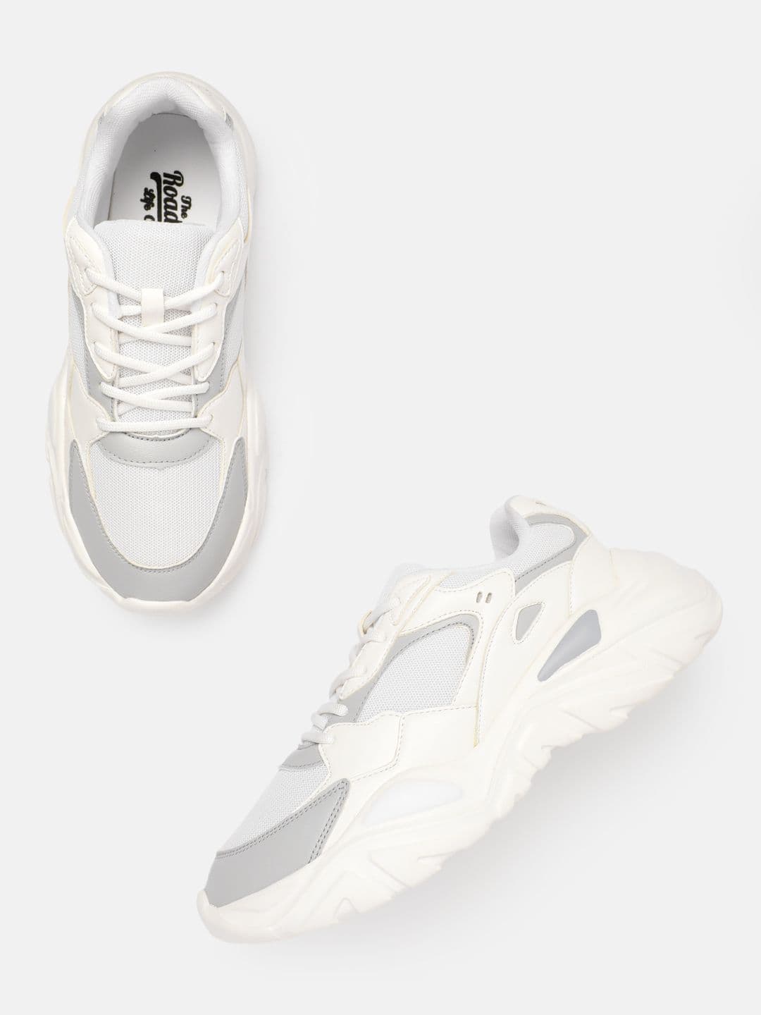 The Roadster Life Co. Women Colourblocked Chunky Sole Shoes thumbnail 5