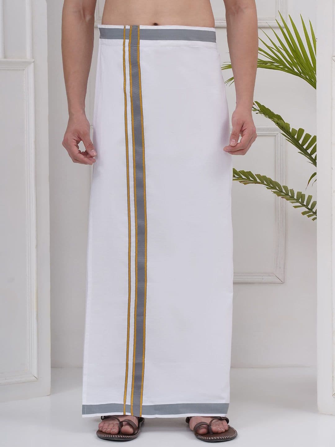Sethukrishna Mens Readymade Cotton Dhoti
