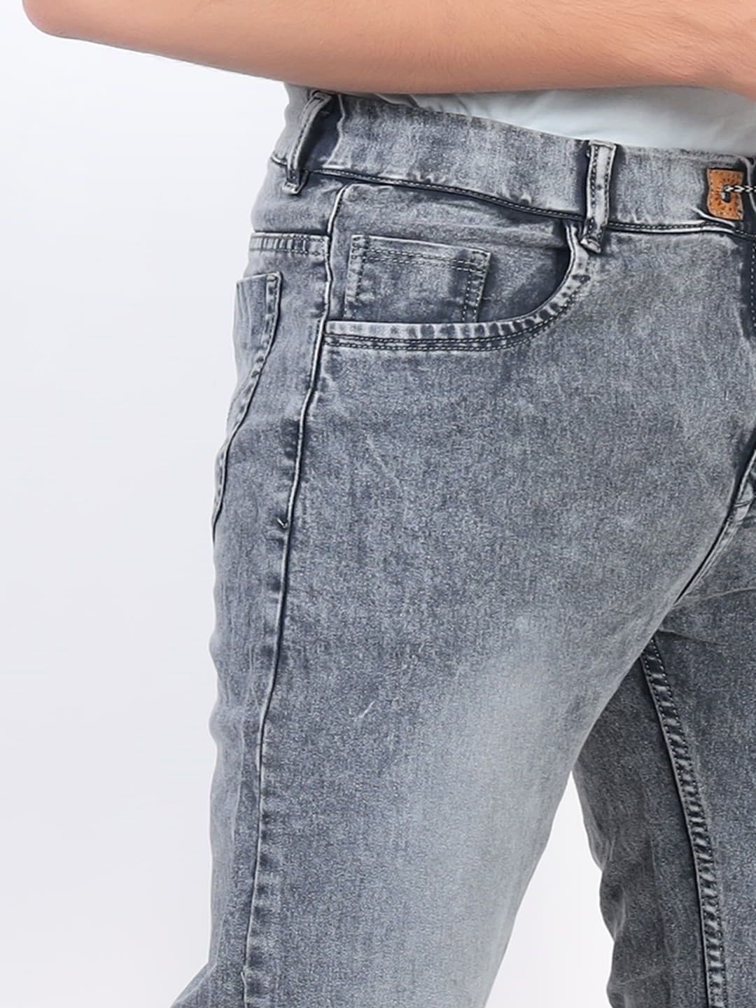 BuaGi Collection Men Jogger Mid-Rise Heavy Fade Jeans thumbnail 3