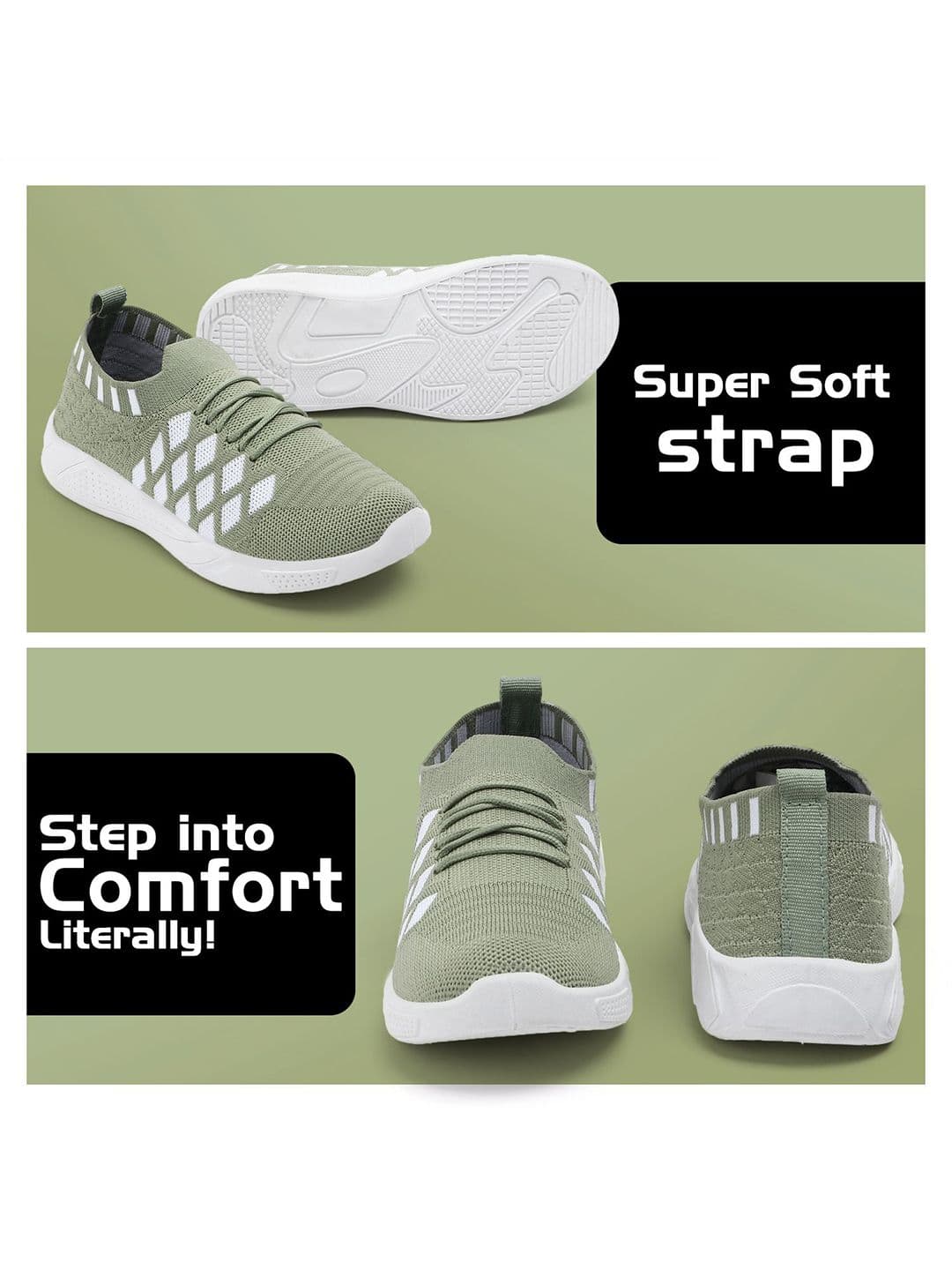 FLIPJONES Women Mesh Running Non-Marking Shoes thumbnail 3