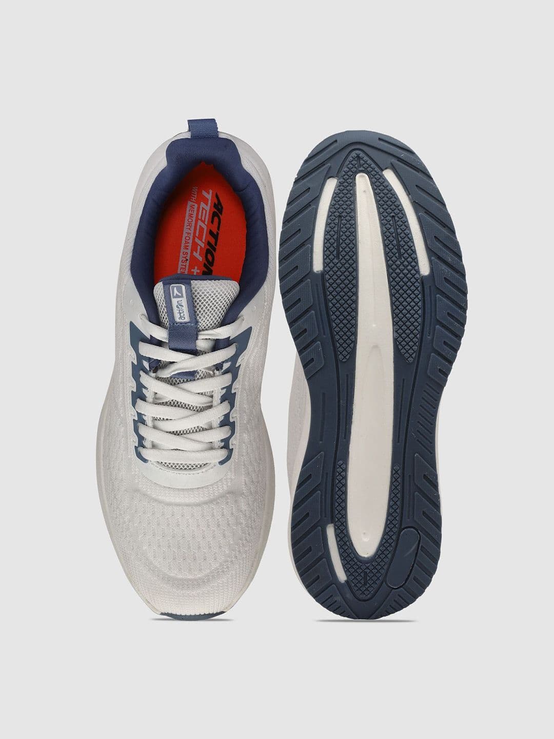 Action BULLET Men Mesh Running Non-Marking Lace-Ups Shoes thumbnail 4