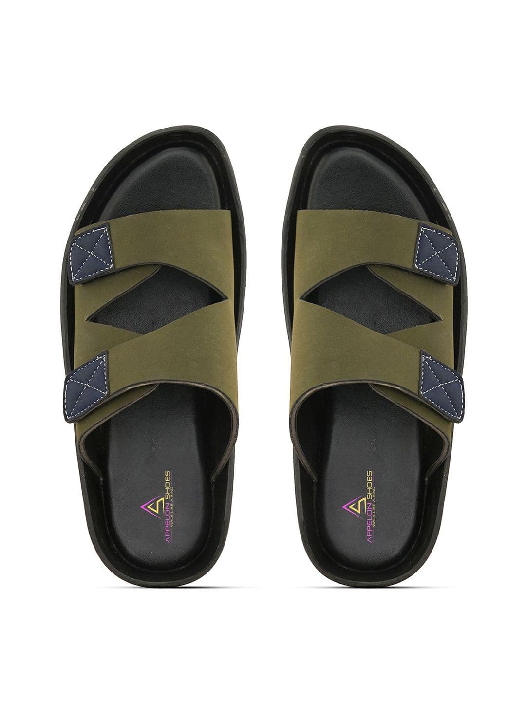 Appelon Men Velcro Comfort Sandals thumbnail 2
