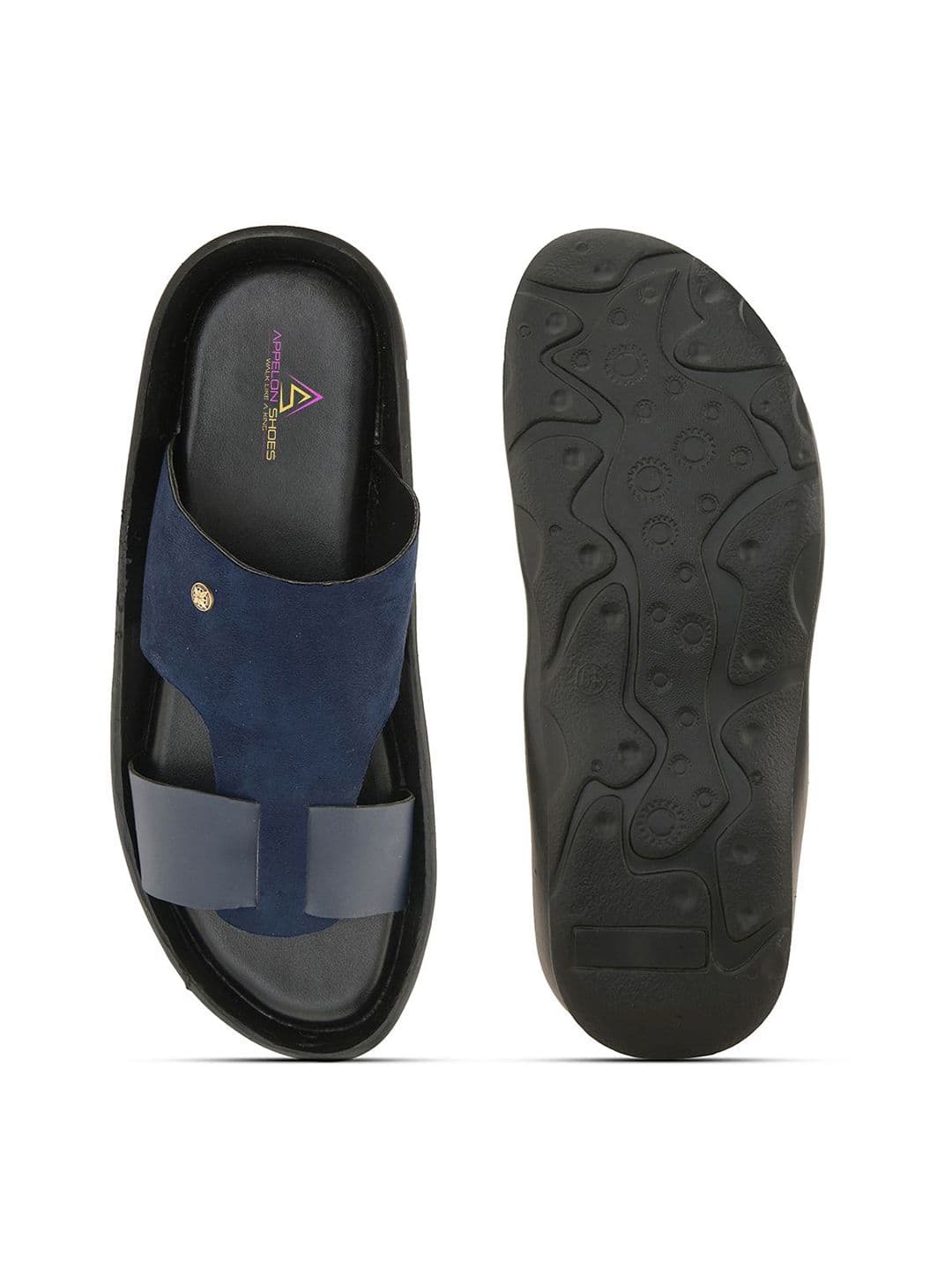 Appelon Men Synthetic Leather Comfort Sandals thumbnail 7