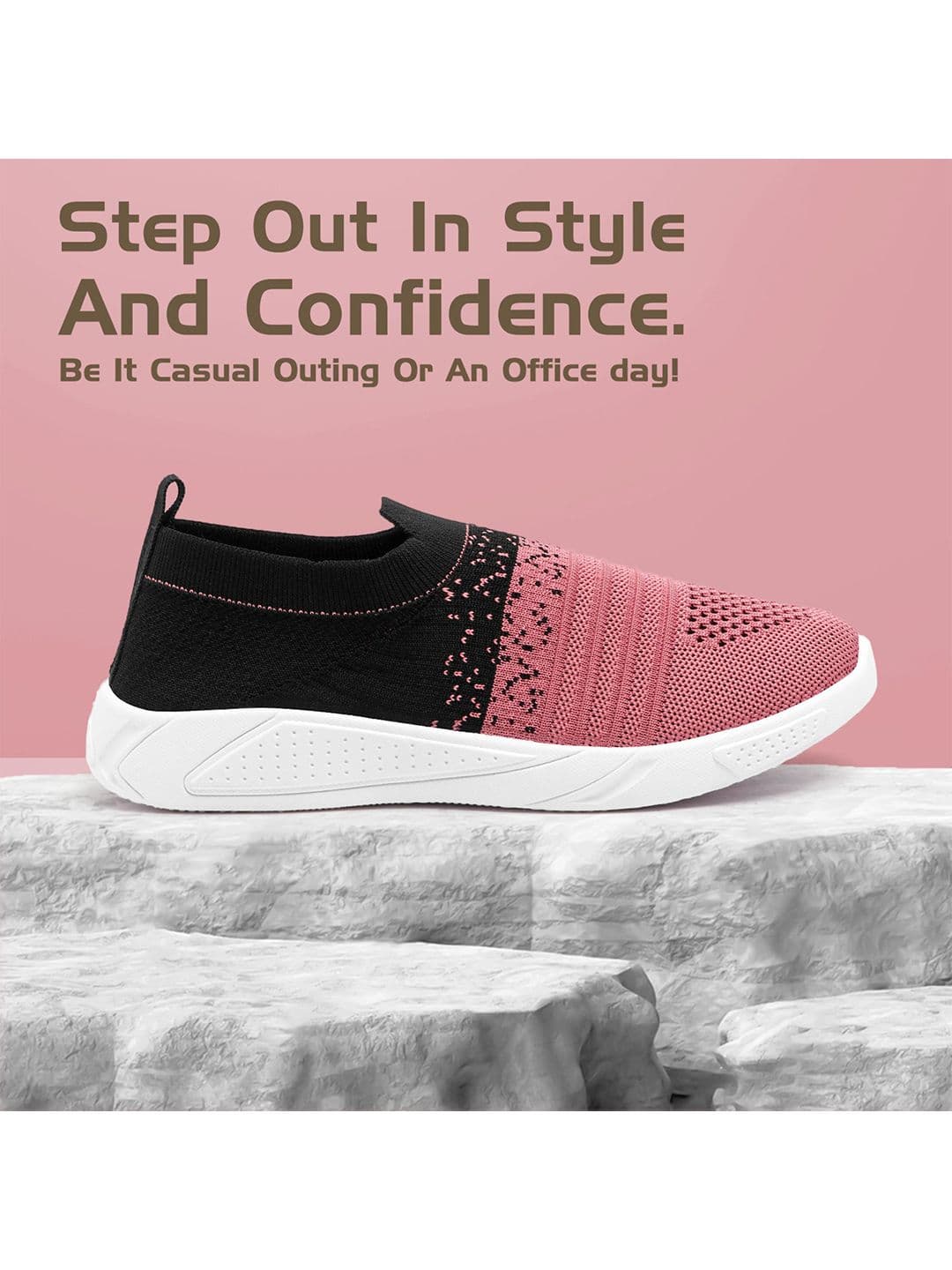 FLIPJONES Women Mesh Running Non-Marking Shoes thumbnail 2