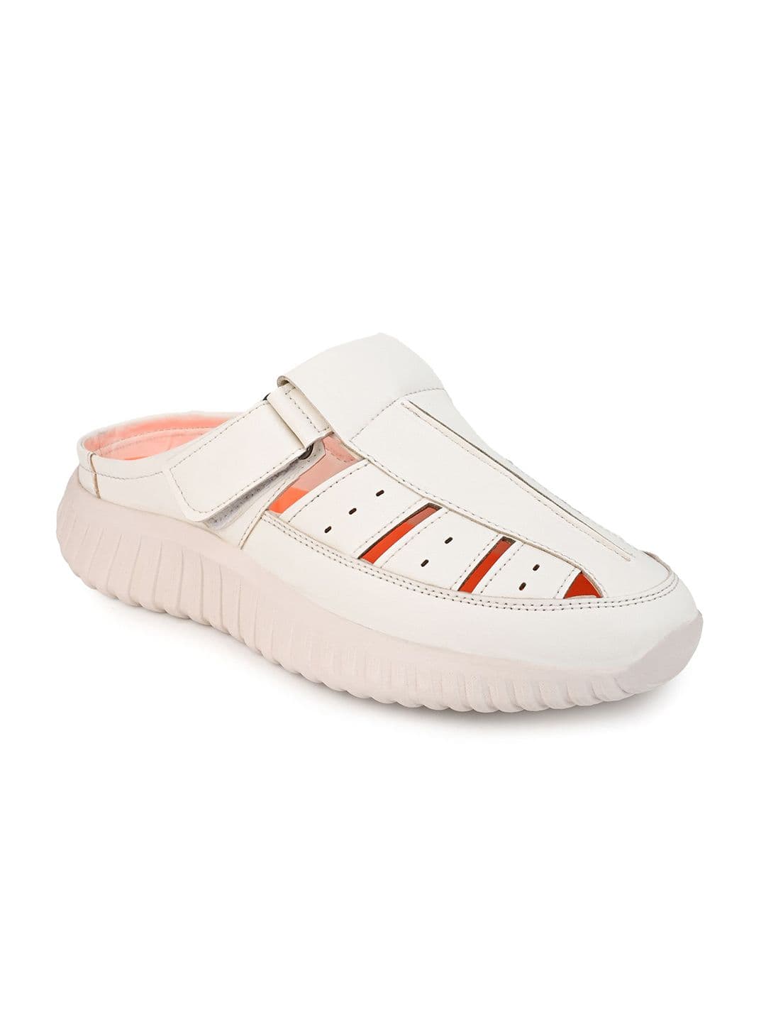 The Roadster Lifestyle Co Men Synthetic Leather Velcro Shoe Style Sandal thumbnail 6
