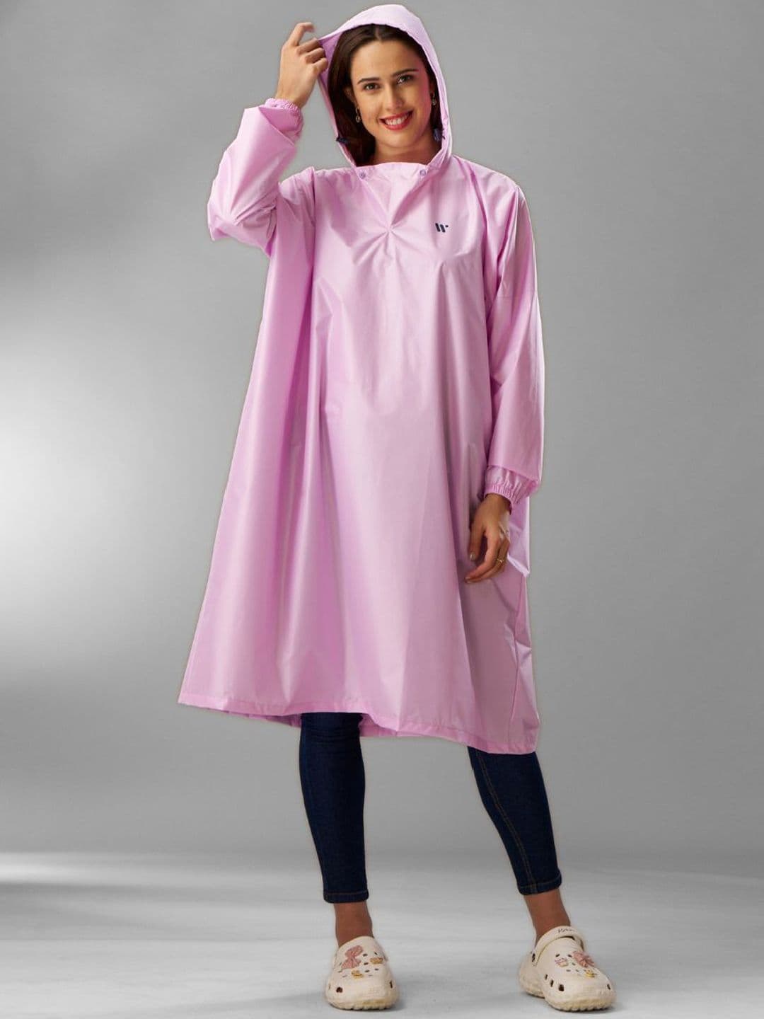 Zeel Self-Packable Waterproof Rain Poncho Jacket thumbnail 4